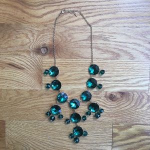 Emerald Green Statement Necklace
